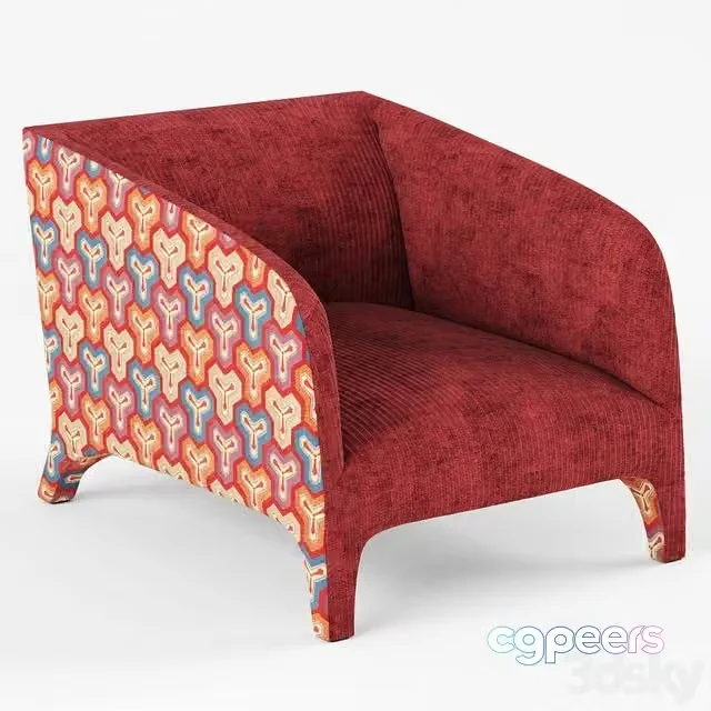 3ds Max Free – Roche Bobois ARCADE ARMCHAIR