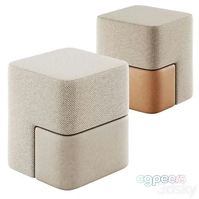 3ds Max Free – Pouf Rocha By Carpanese Home