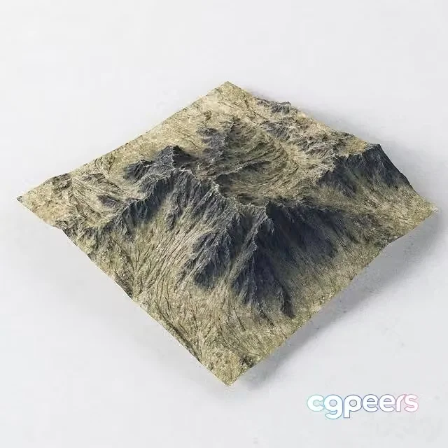 3ds Max Free – Landscape mountains