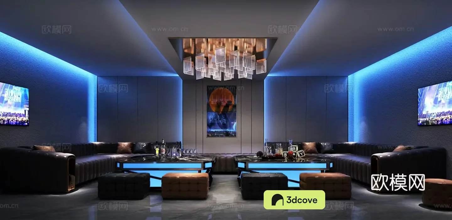 Modern KTV private room karaoke private room