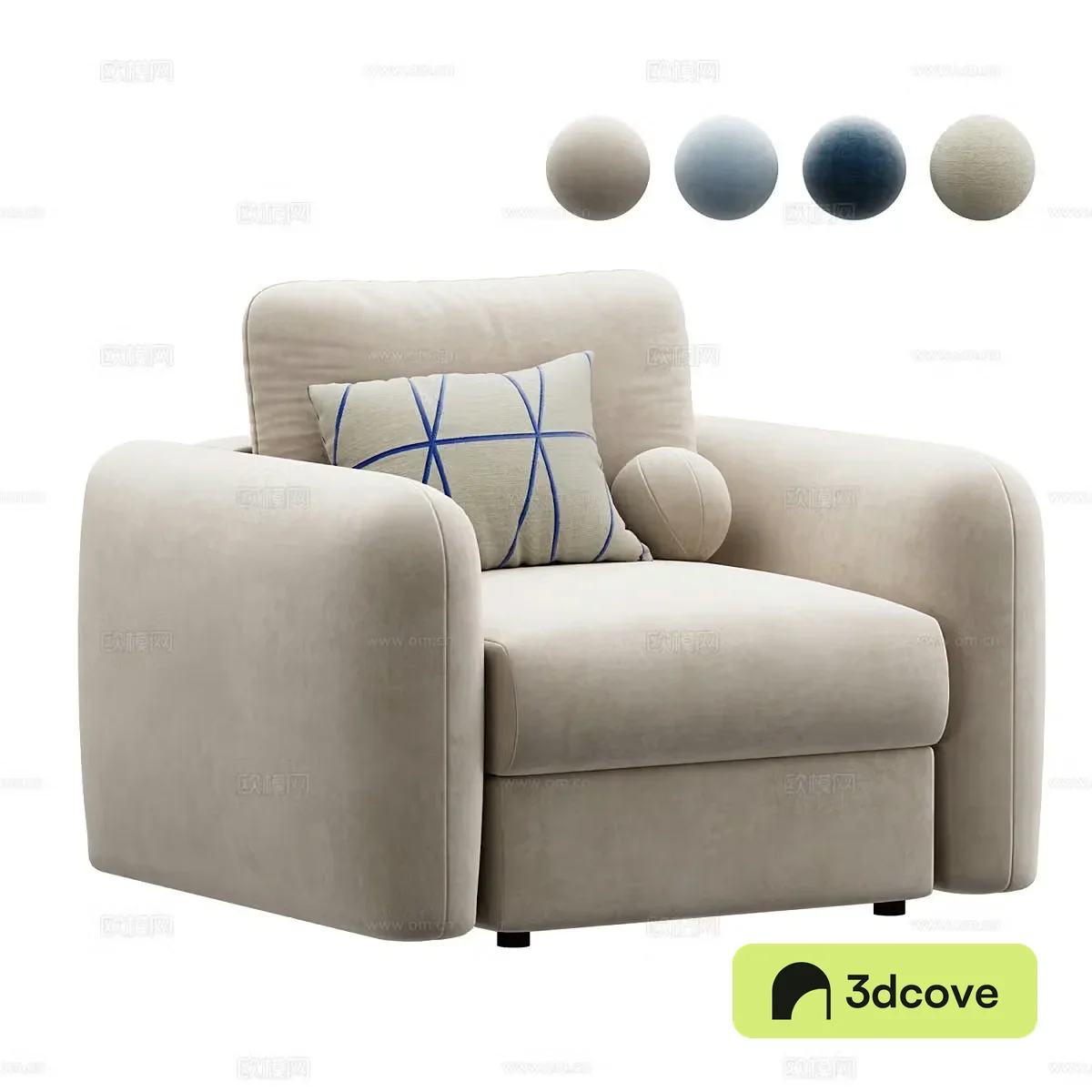 Modern Polan modular casual sofa