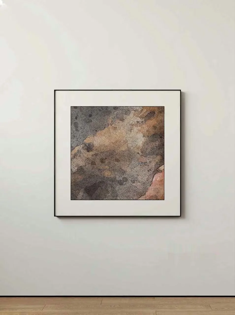 A Framed Abstract Painting 3D Model – 17354 – VRAY Render