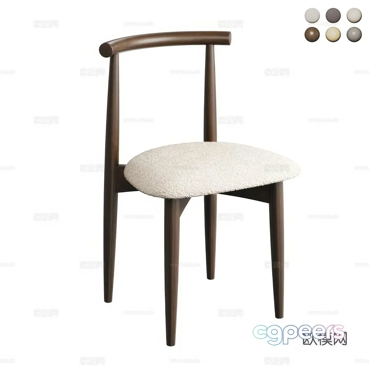 Dining chair 3d model
