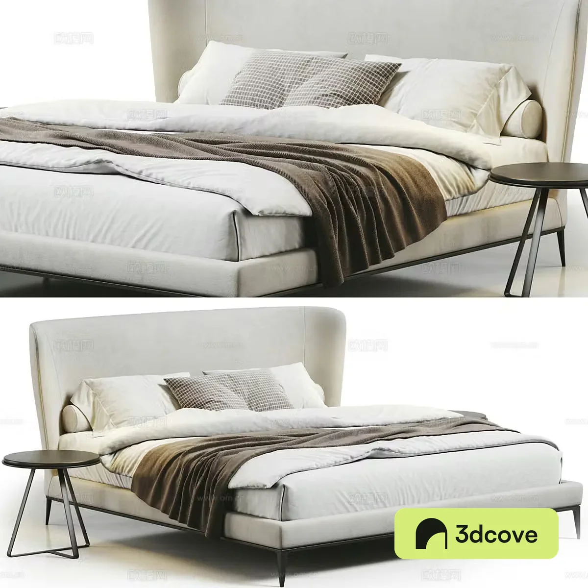 Modern Poliform Gentleman Bed