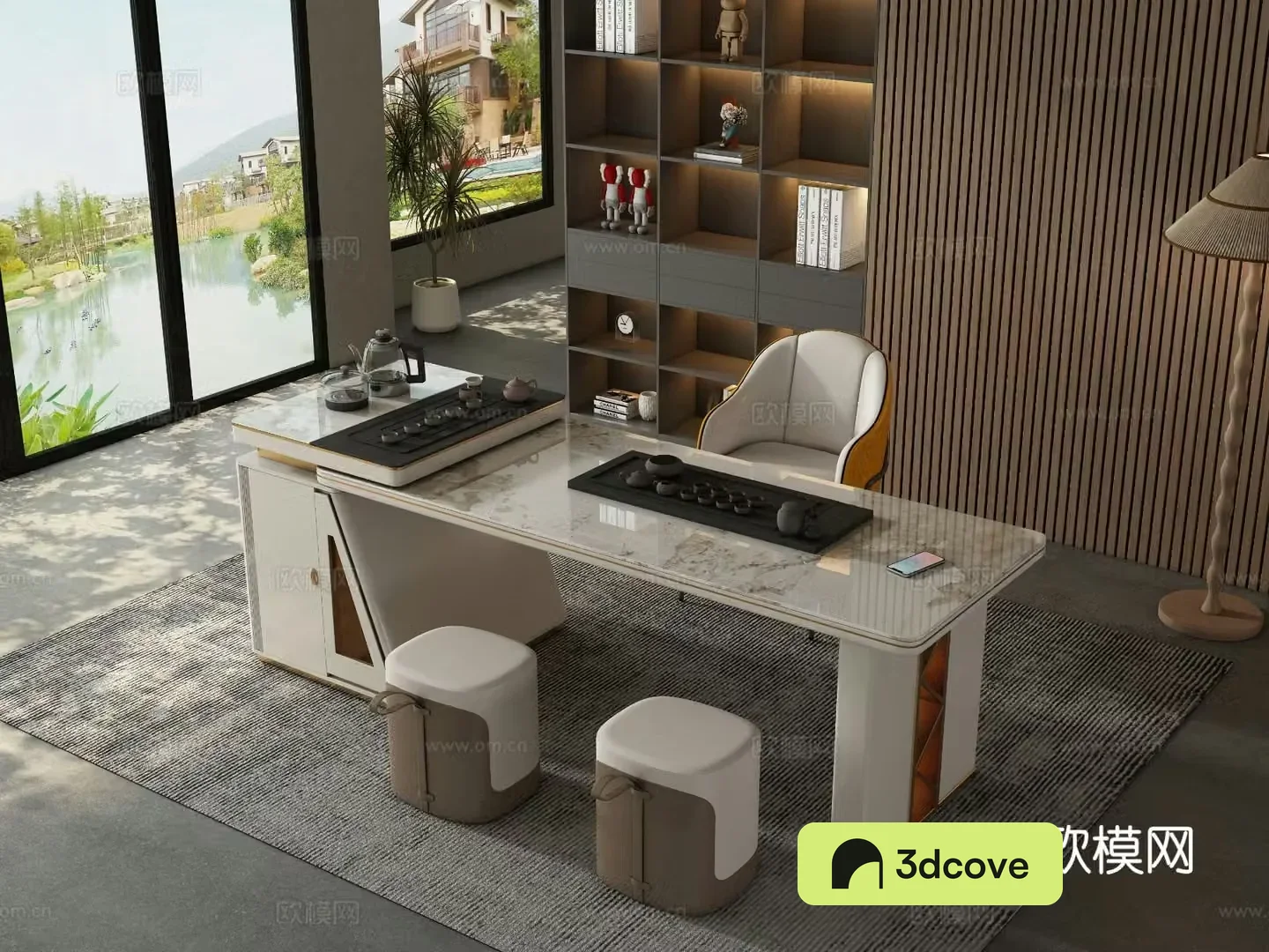 Modern tea table