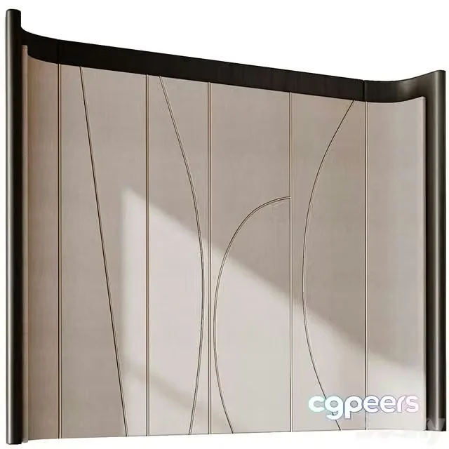3ds Max Free – Decorative wall panel for interior 56