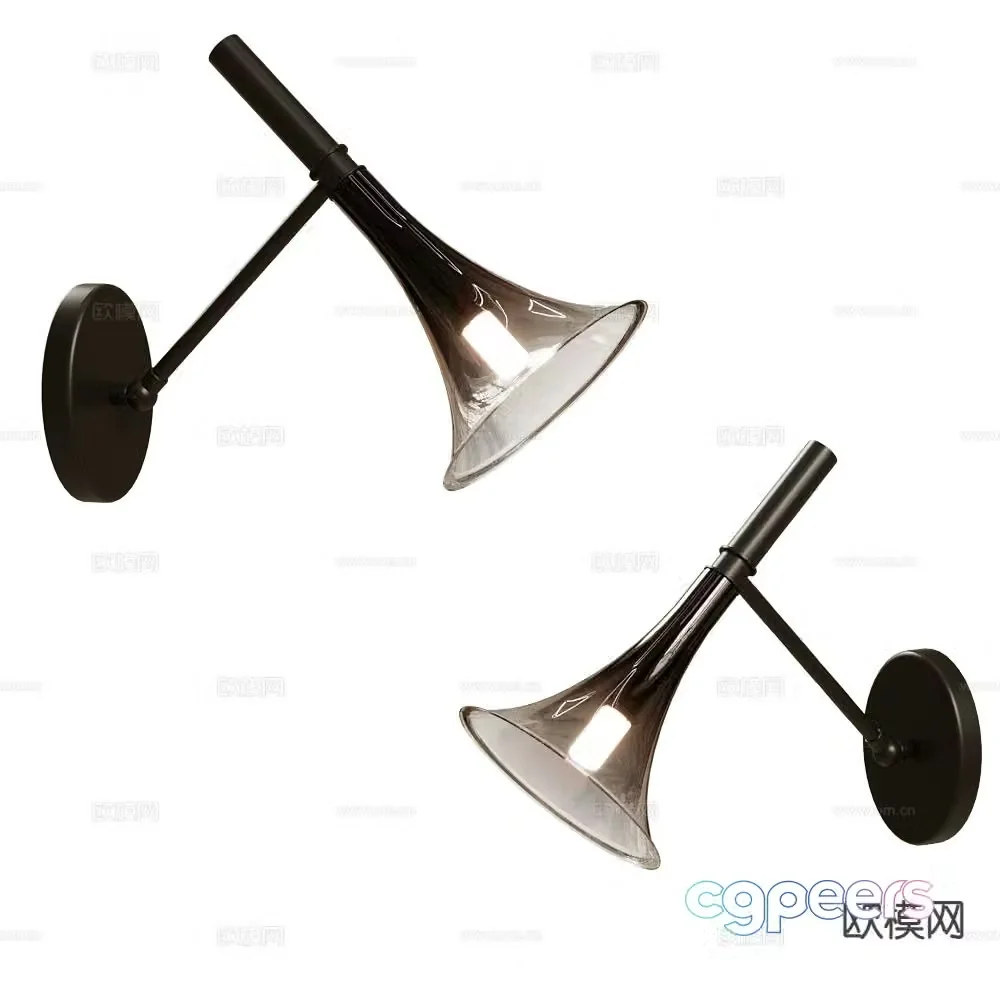 Italamp speaker wall light 3d model