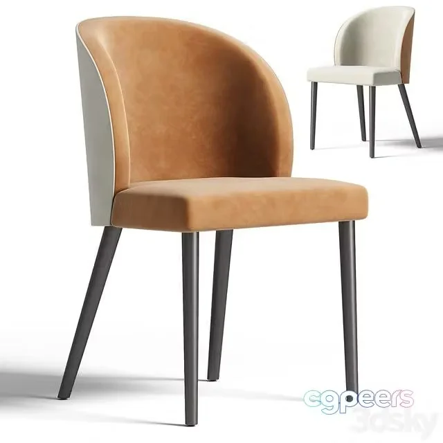 3ds Max Free – Chair ASHVILLE By Cazarina