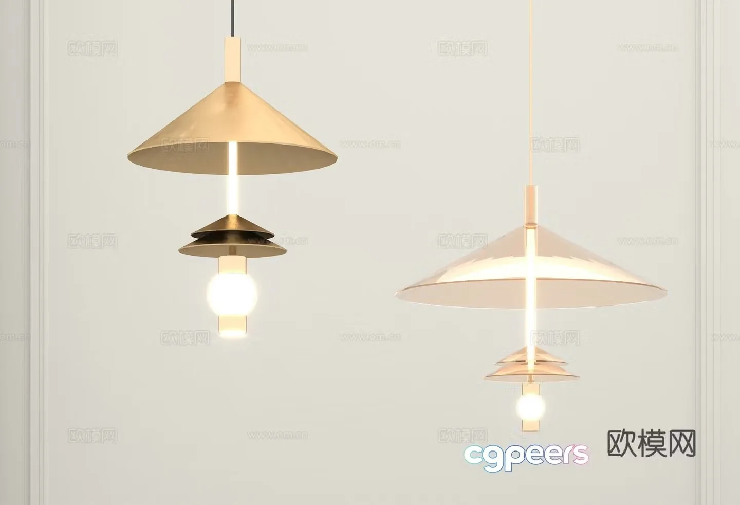 Lamps Chandelier Lighting Decorative Lights 3D Model