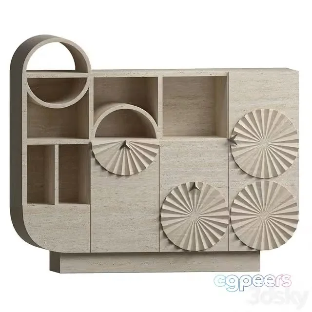 3ds Max Free – Sensu Bookcase by Eva Szumilas