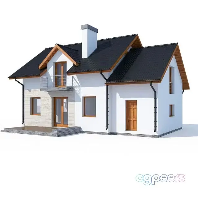 3ds Max Free – ABS House V4