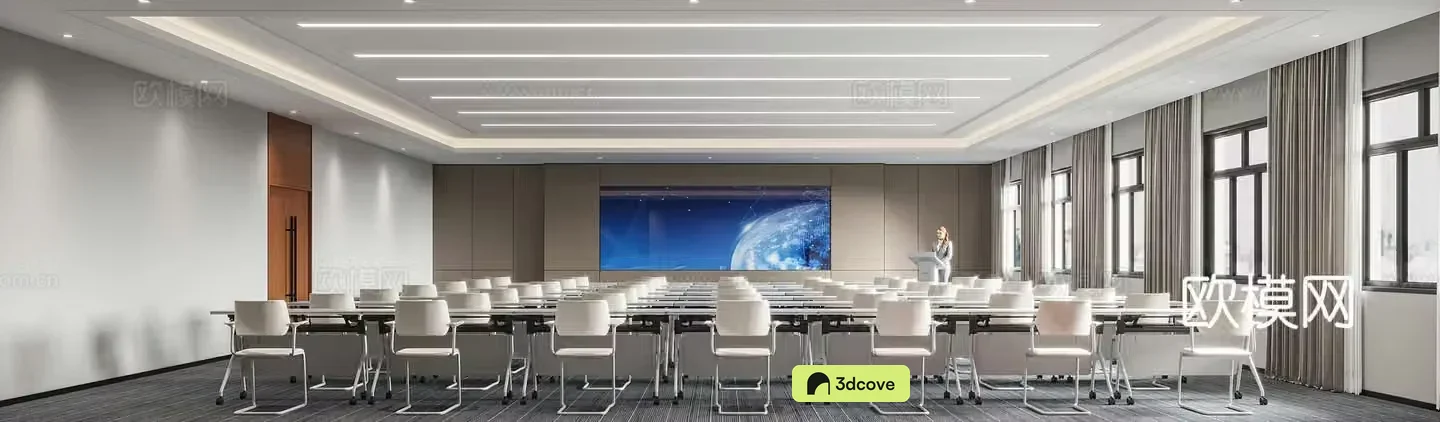 Modern conference room