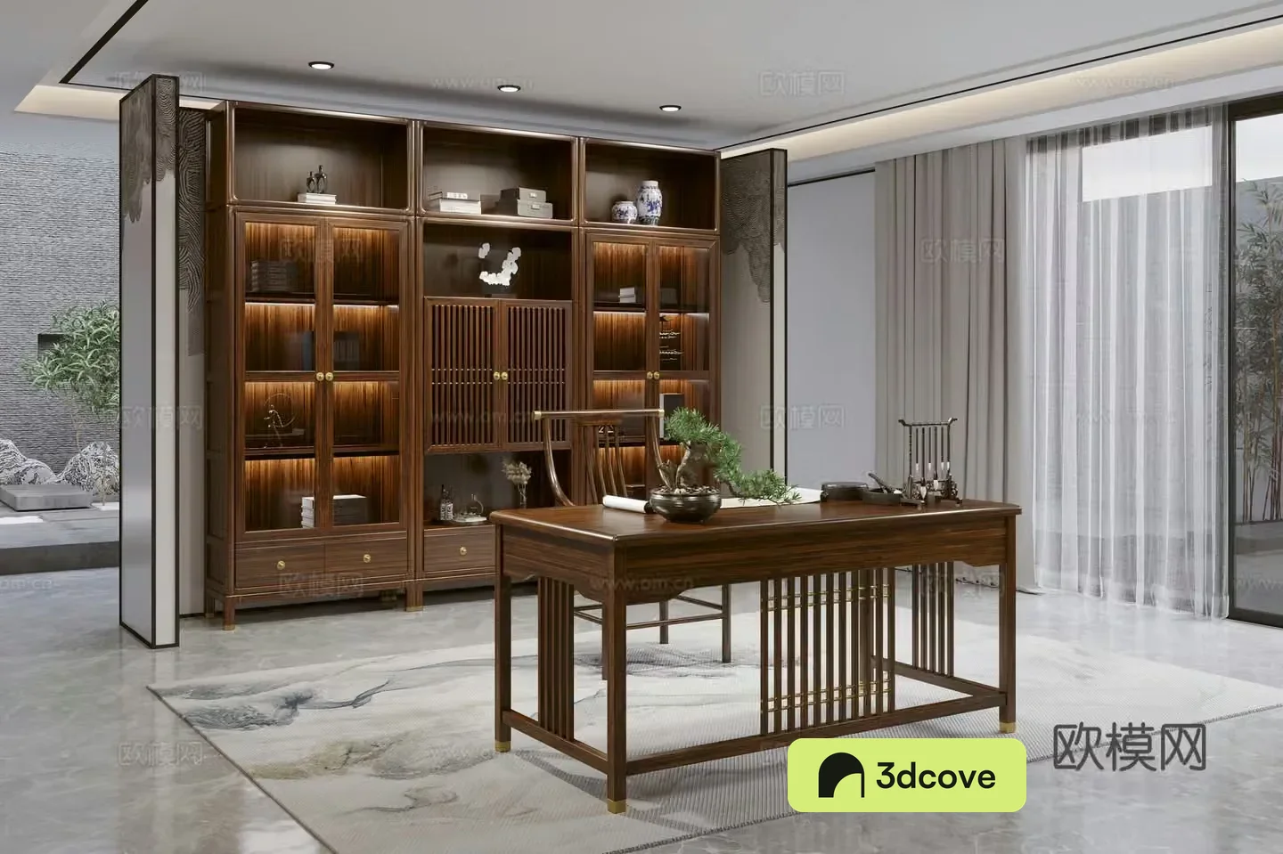 New Chinese tea room