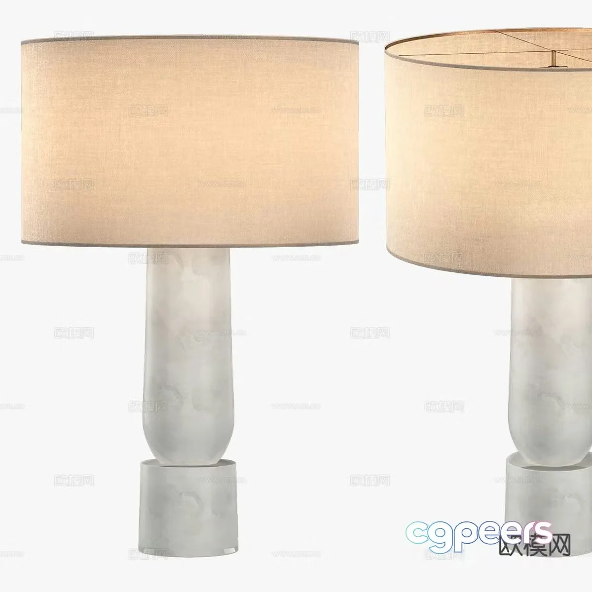 ISABEL desk lamp 3d model