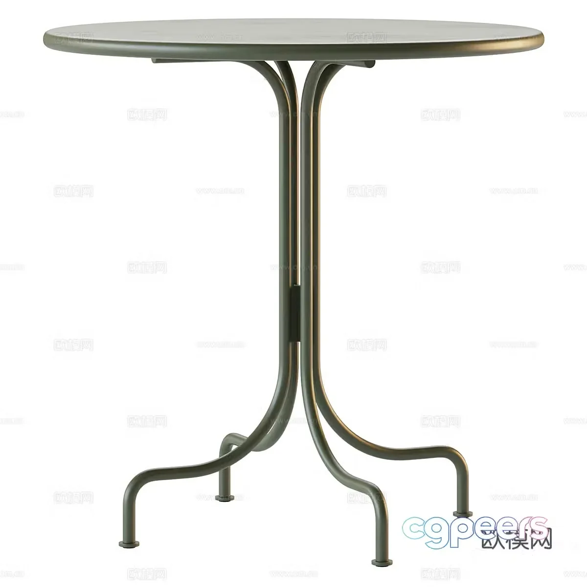 Modern casual coffee table 3d model