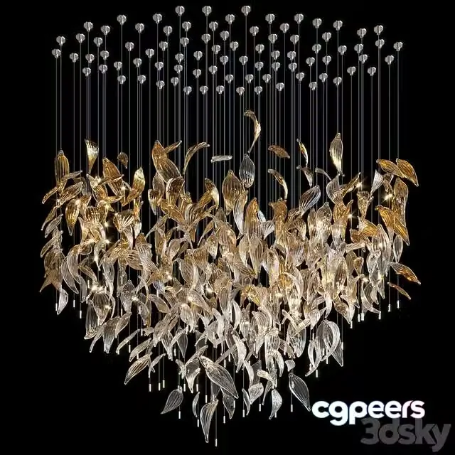 3ds Max Free – Hanging Arrangement Vargov Design – Willow