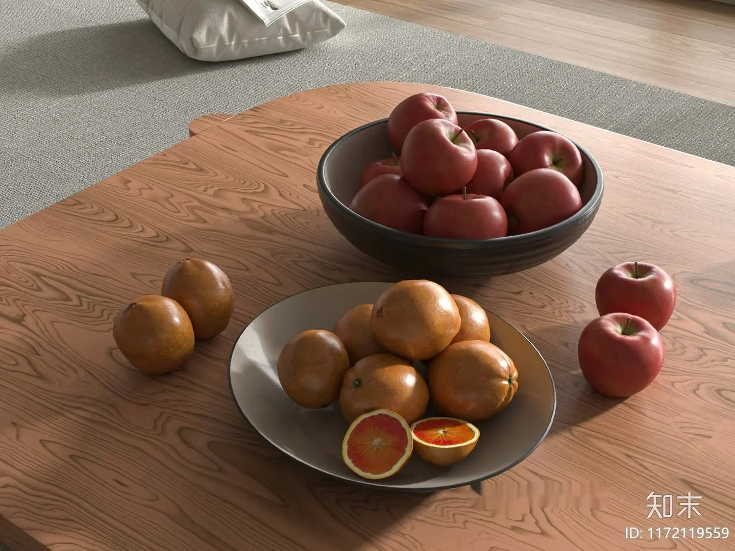 Cozy Living Room 3D Model – 4830 – VRAY Render