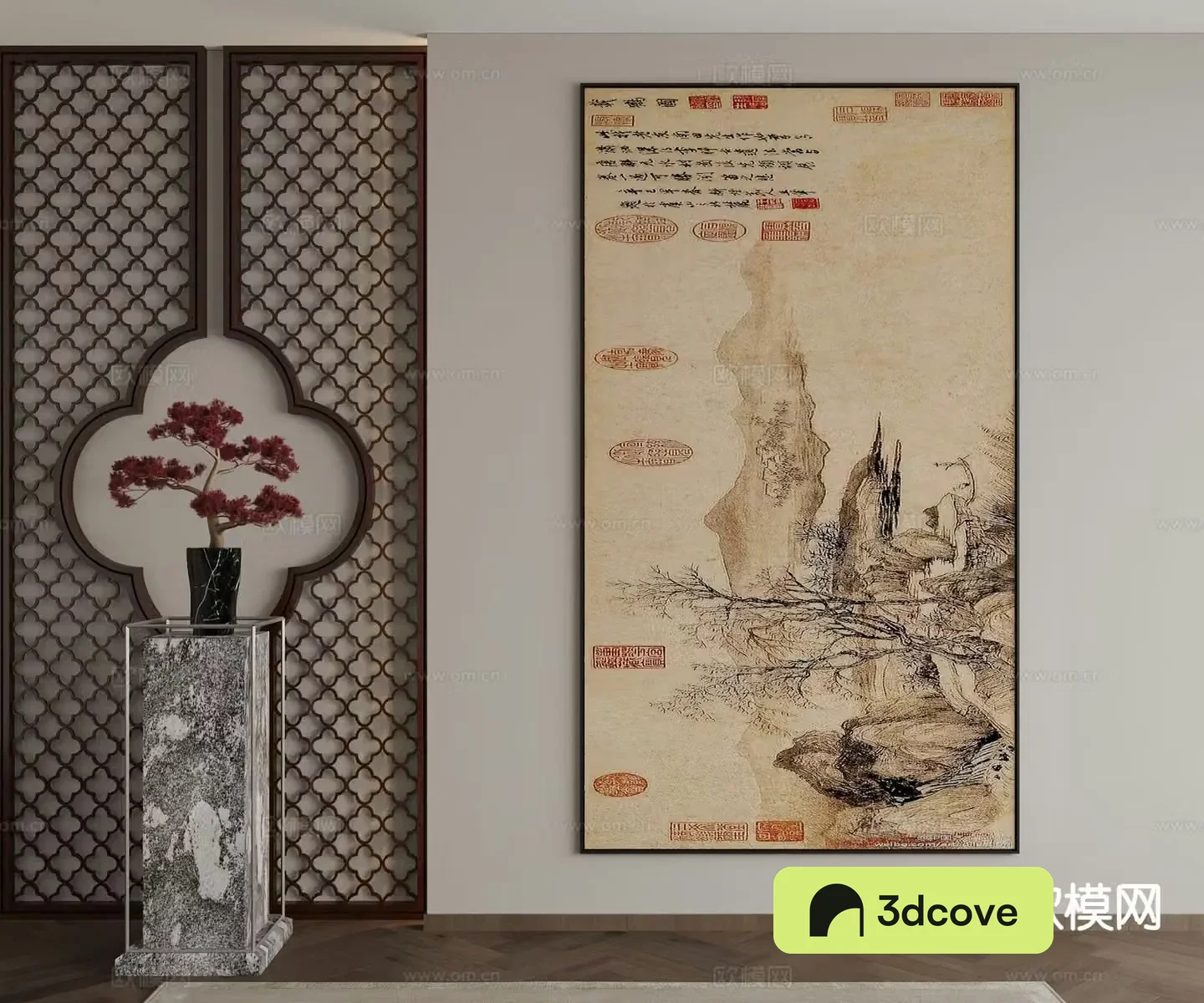 New Chinese style decorative painting art painting hanging painting