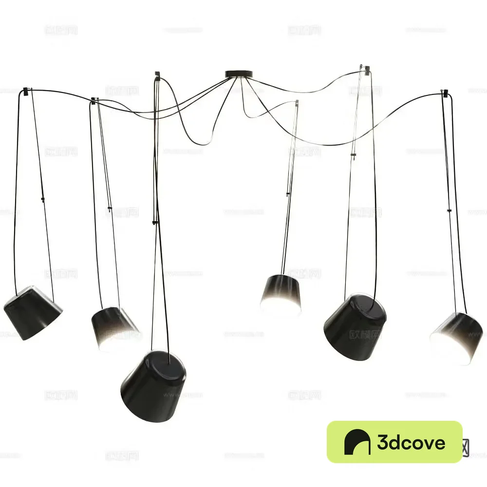 Ole multi-head chandelier living room chandelier