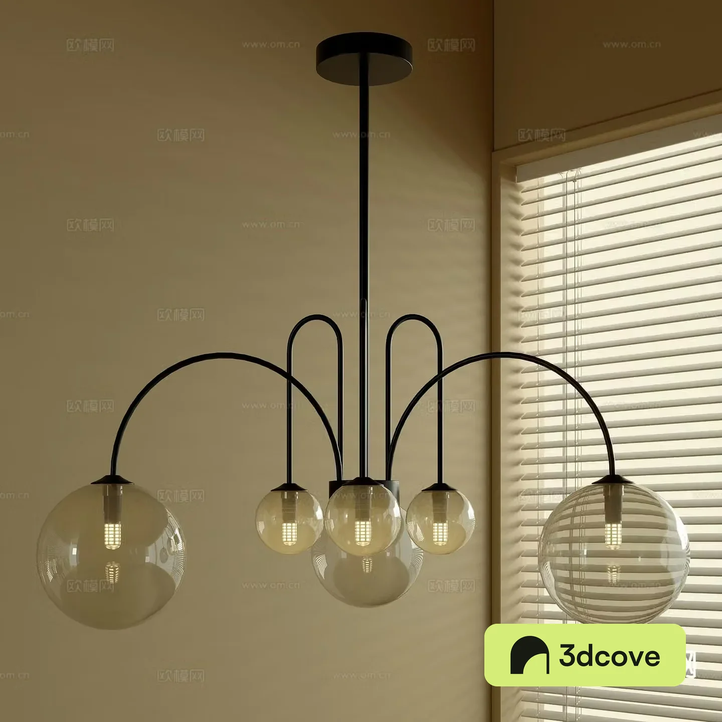 Medieval style chandelier multi-head chandelier