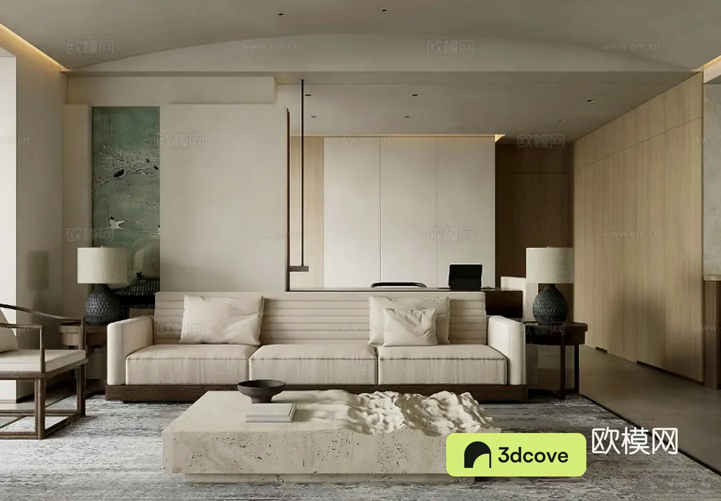 New Chinese living room