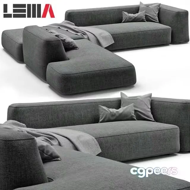 3ds Max Free – LEMAMOBILI CLOUD SOFA 2