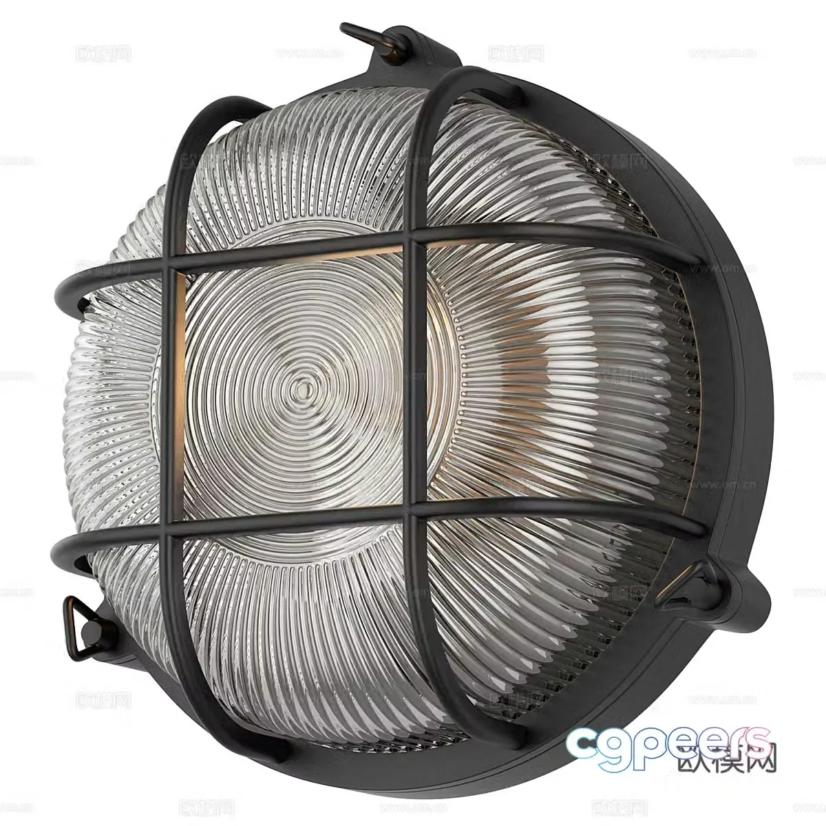 Modern Italian decorative wall lamp 3d model