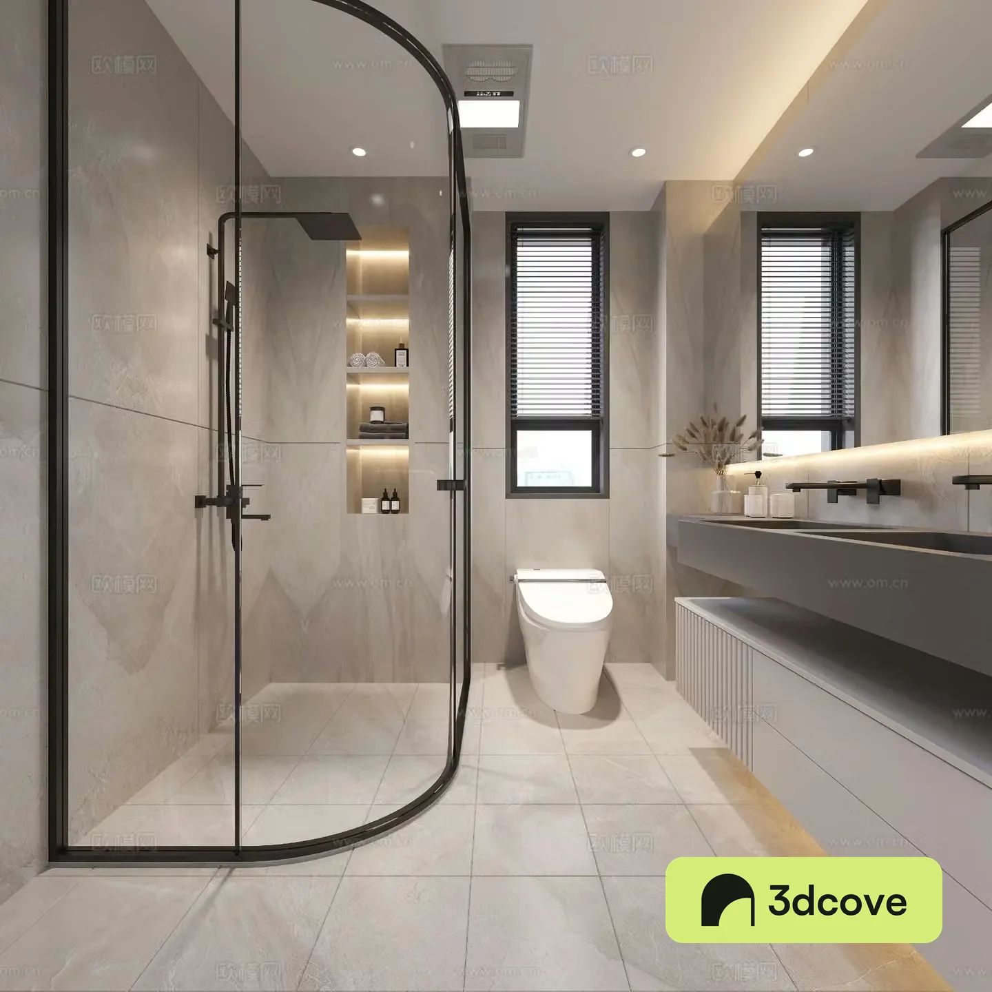 Modern bathroom