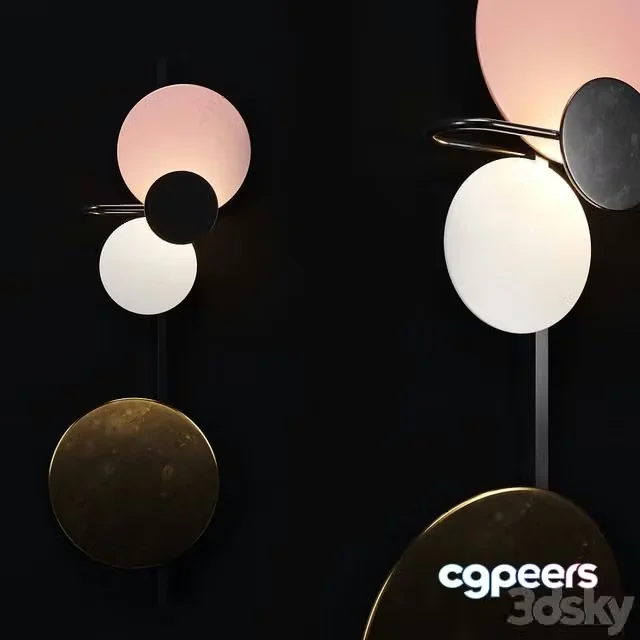3ds Max Free – Please Wait To Be Seated Planet Lamp