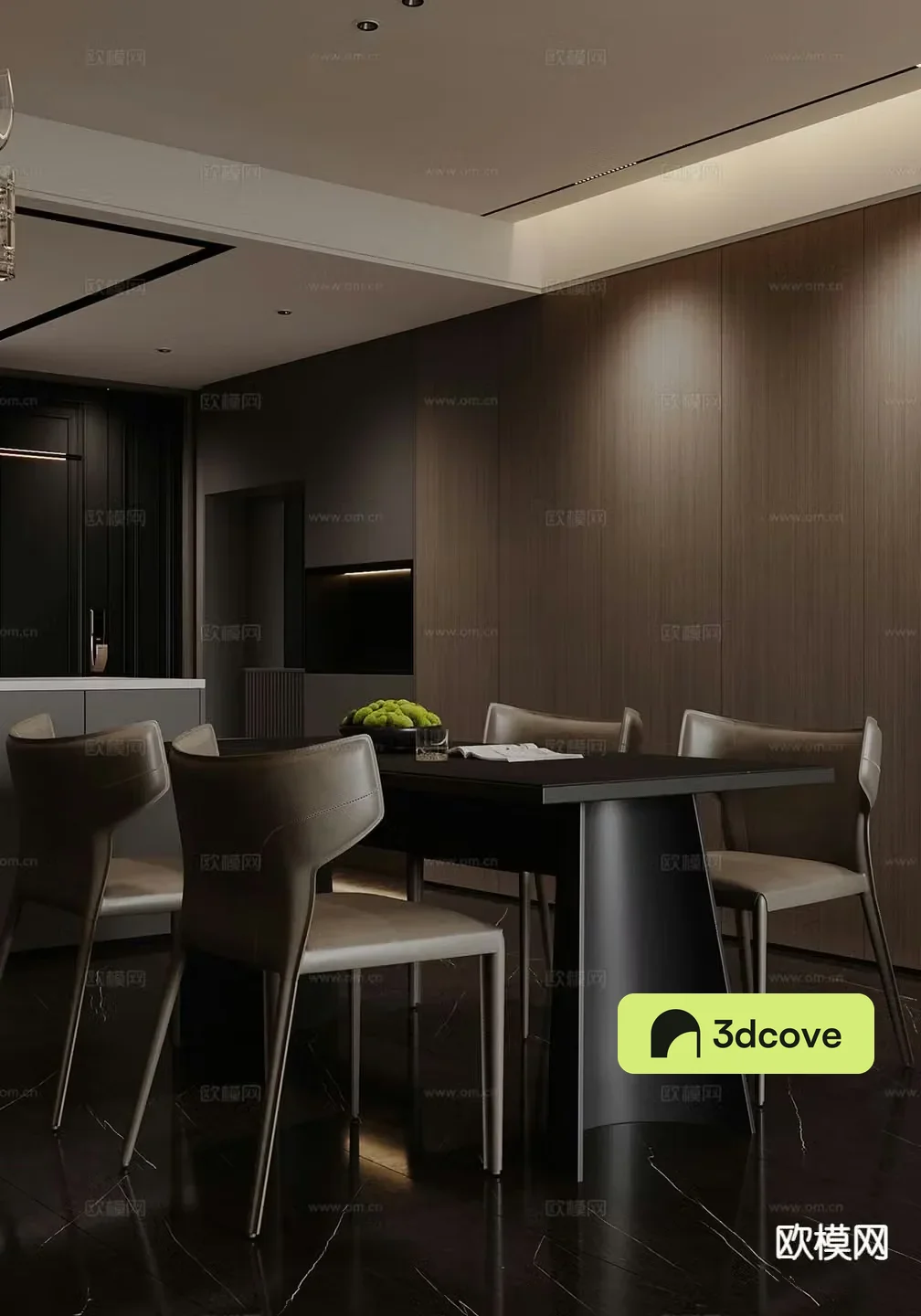 Italian dining table and chairs