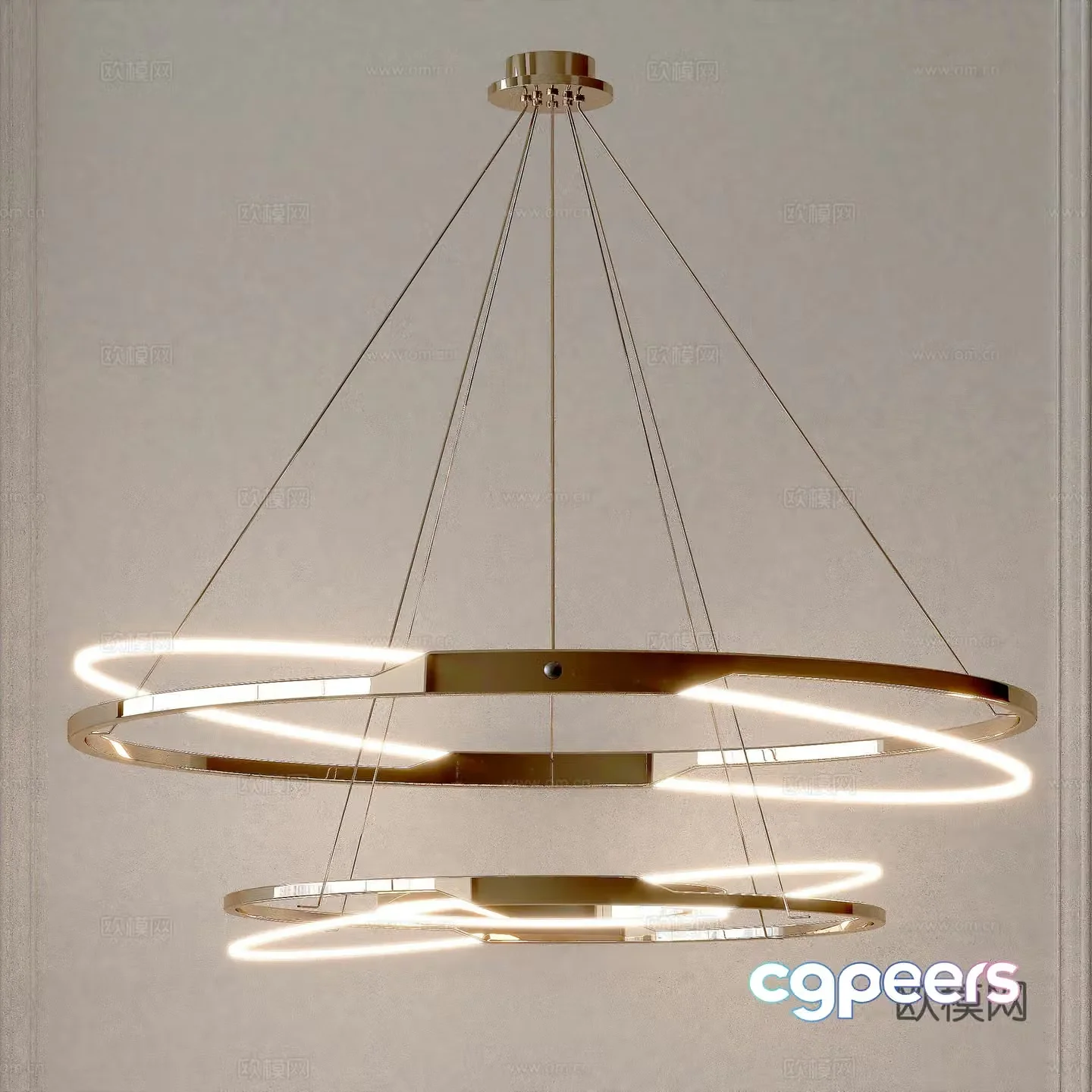 Lamps Chandelier Lighting Decorative Lights 3D Model