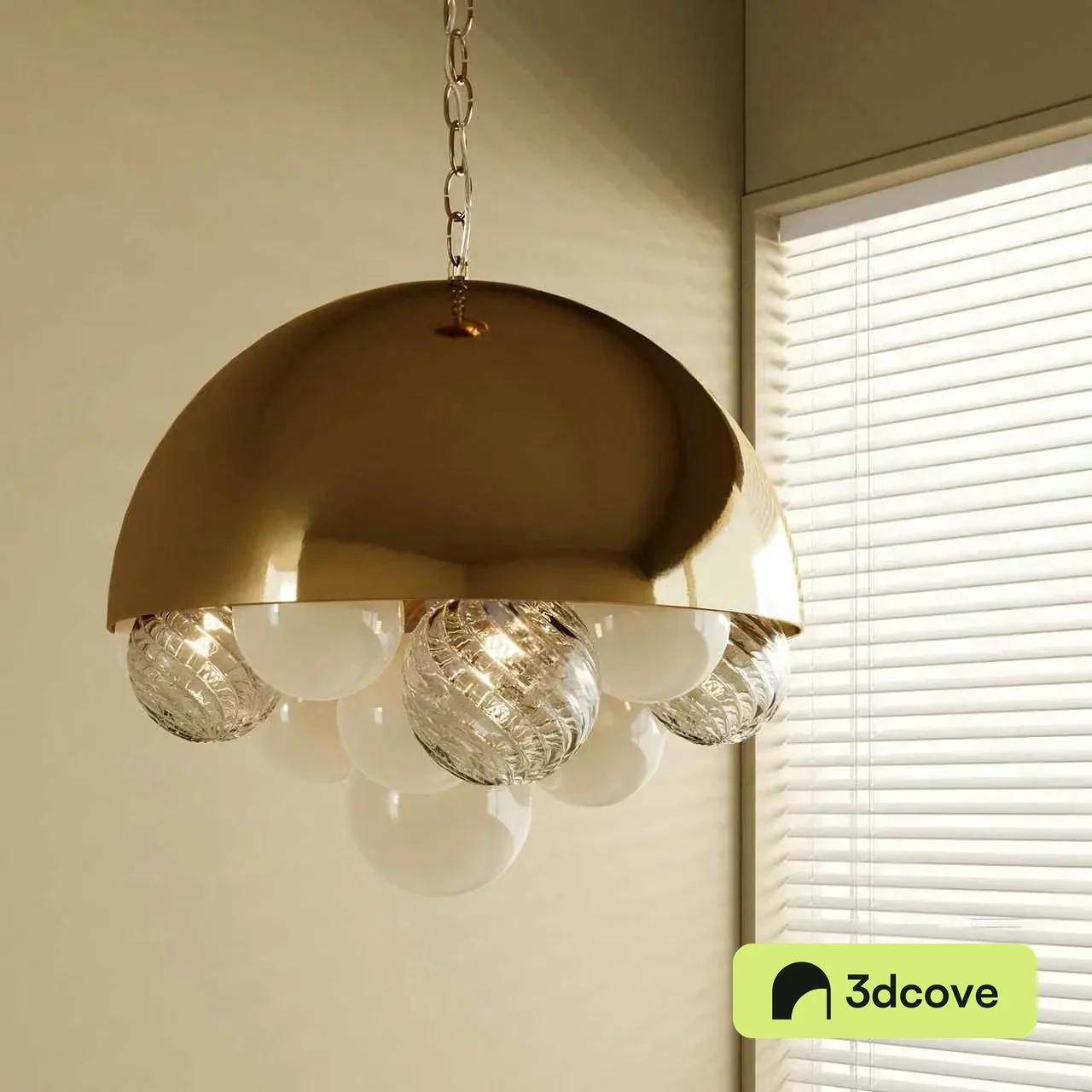 Gold Light Fixture