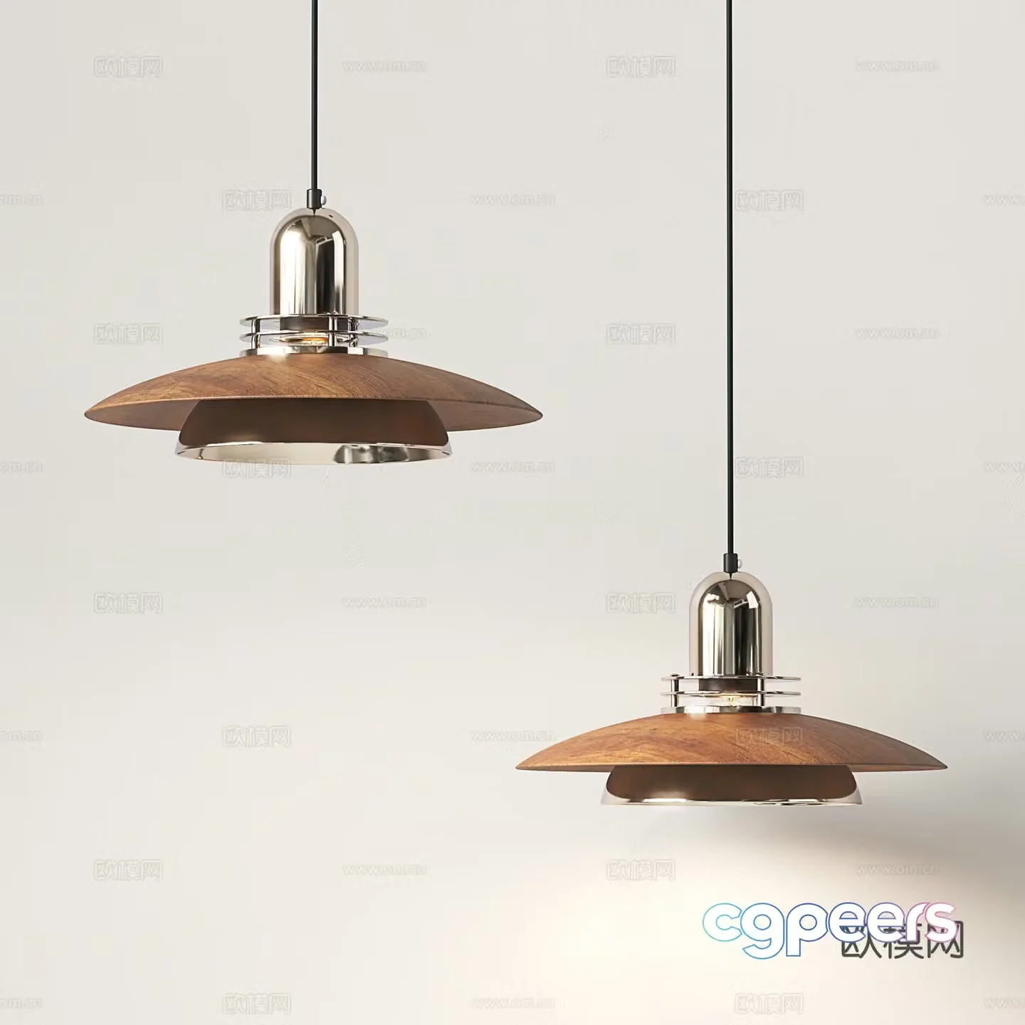 Medieval style chandelier restaurant chandelier 3d model