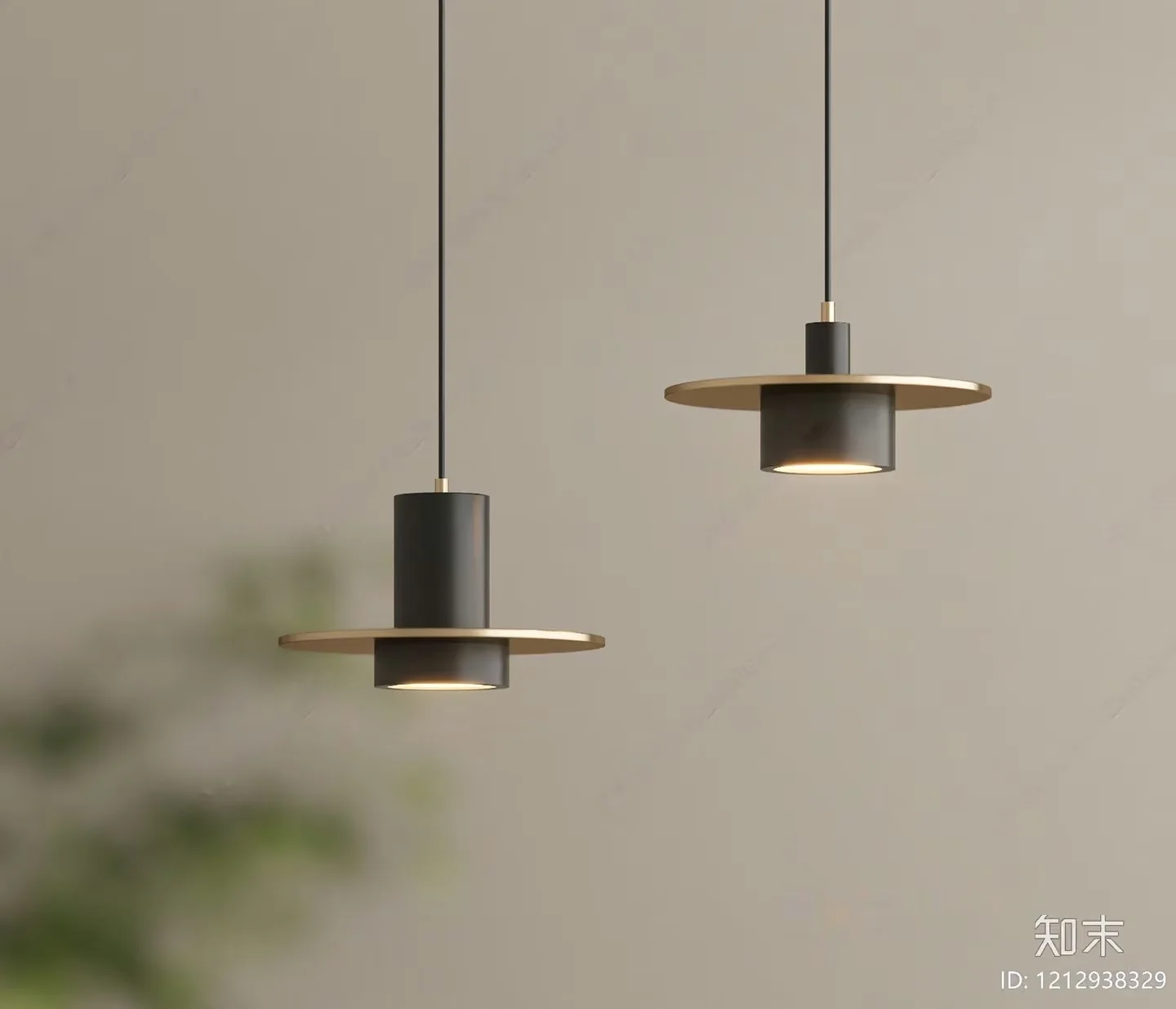 Modern Hanging Light Fixtures 3D Model – 2112 – VRAY Render