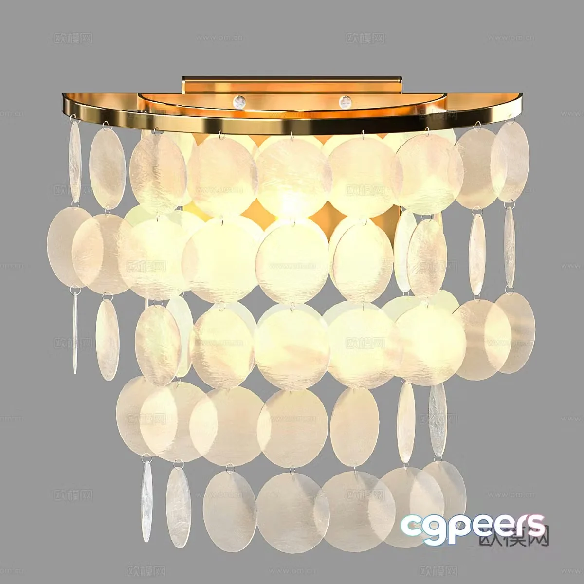 Modern simple and luxurious wall lamp wall lamp simple wall lamp decorative wall lamp living room wall lamp lamp 3d model