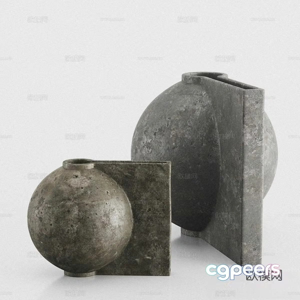 101 Copenhagen Wasabi vase Ornament ornament jar 3d model
