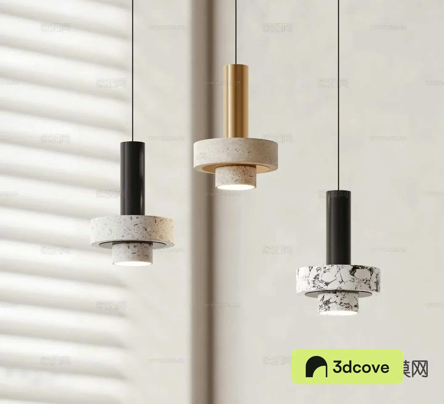 Modern small chandelier