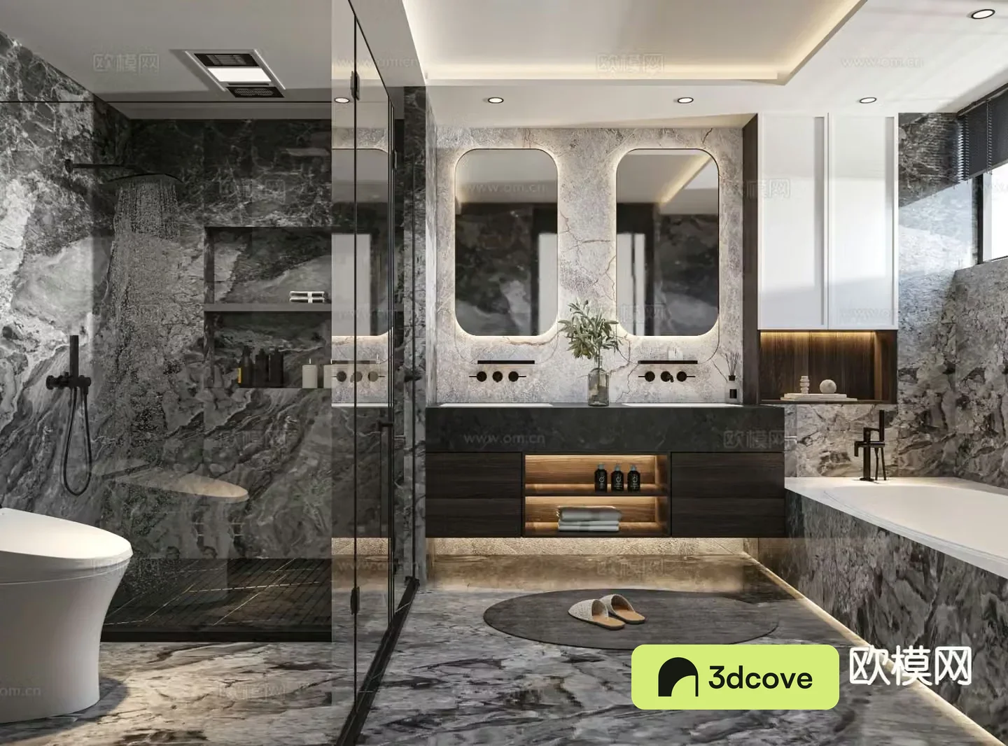 Modern bathroom