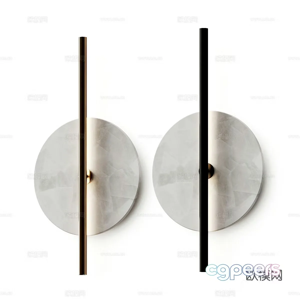 Aromas del Campo Point Italian wall lamp 3d model