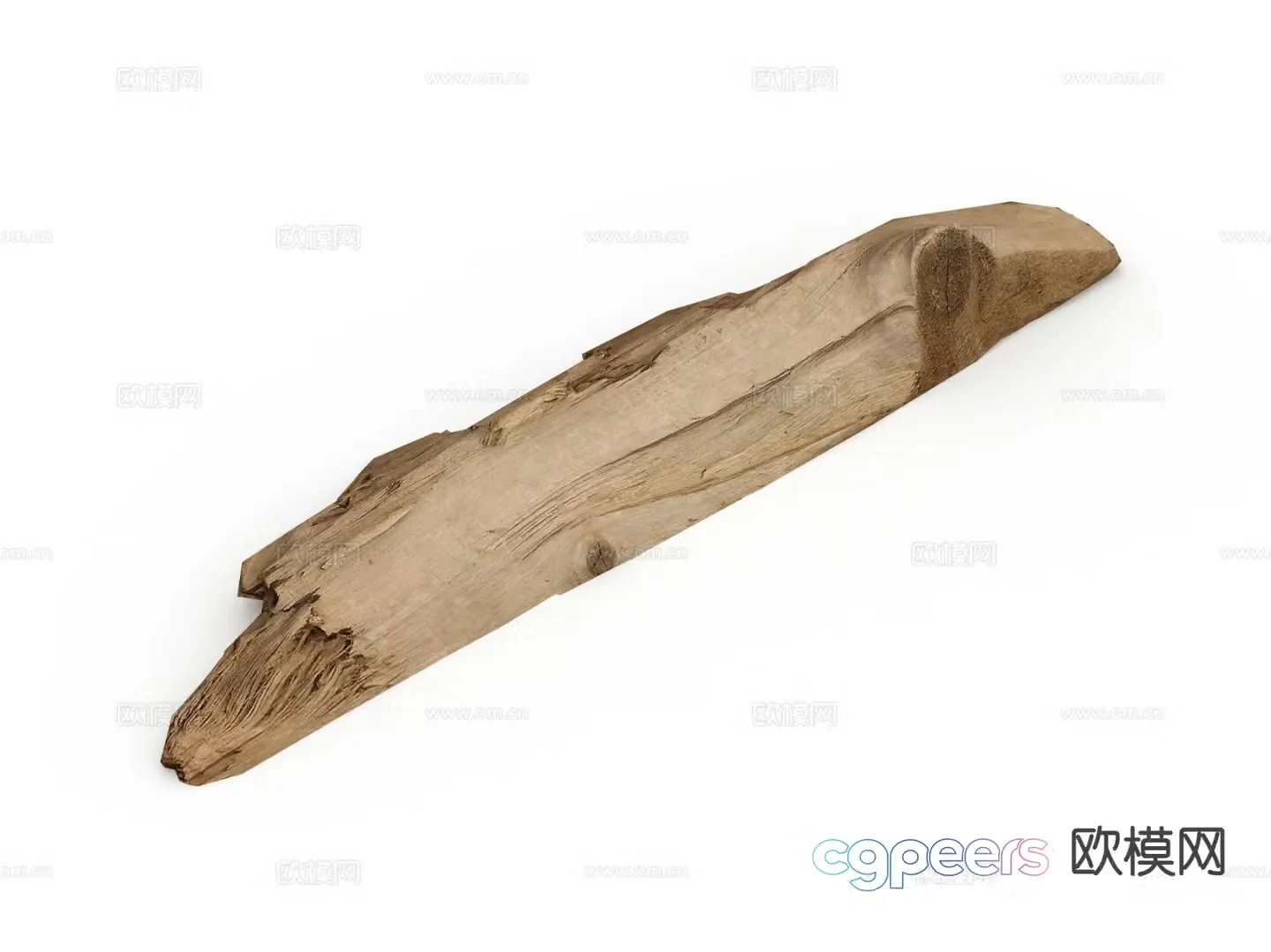 wood stick 3d model