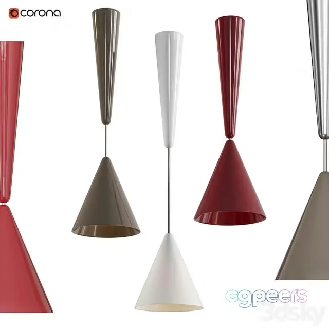 3ds Max Free – DIABOLO Flos Hanging lamp