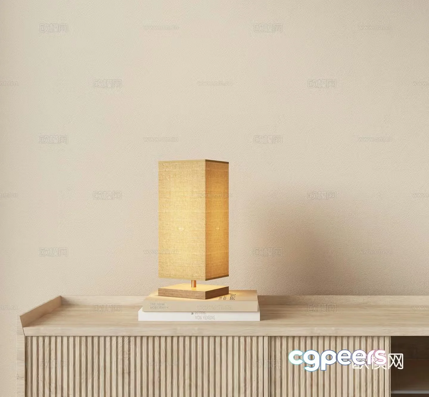 Wasabi wind bedside desk lamp study desk lamp living room desk lamp retro desk lamp art desk lamp 3d model