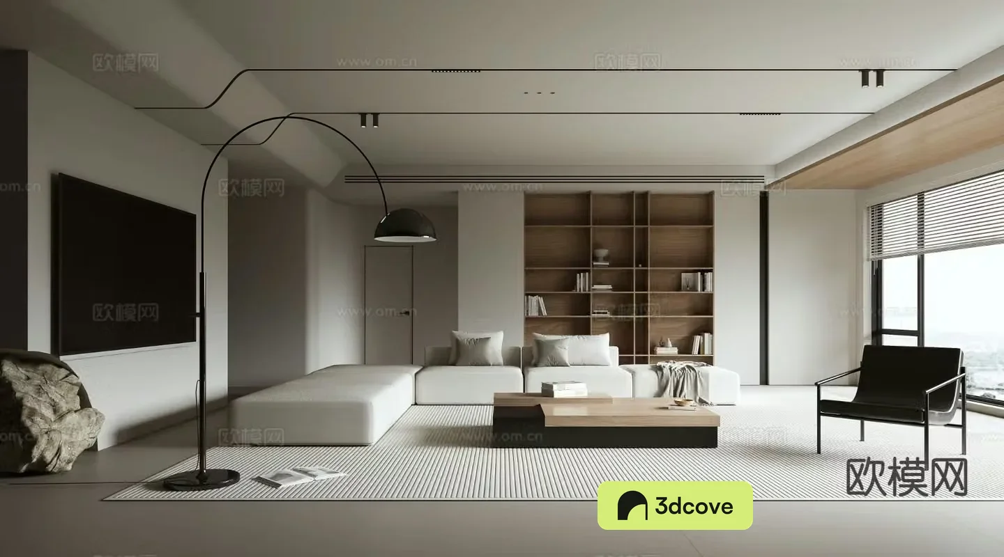 Wabi-sabi living room
