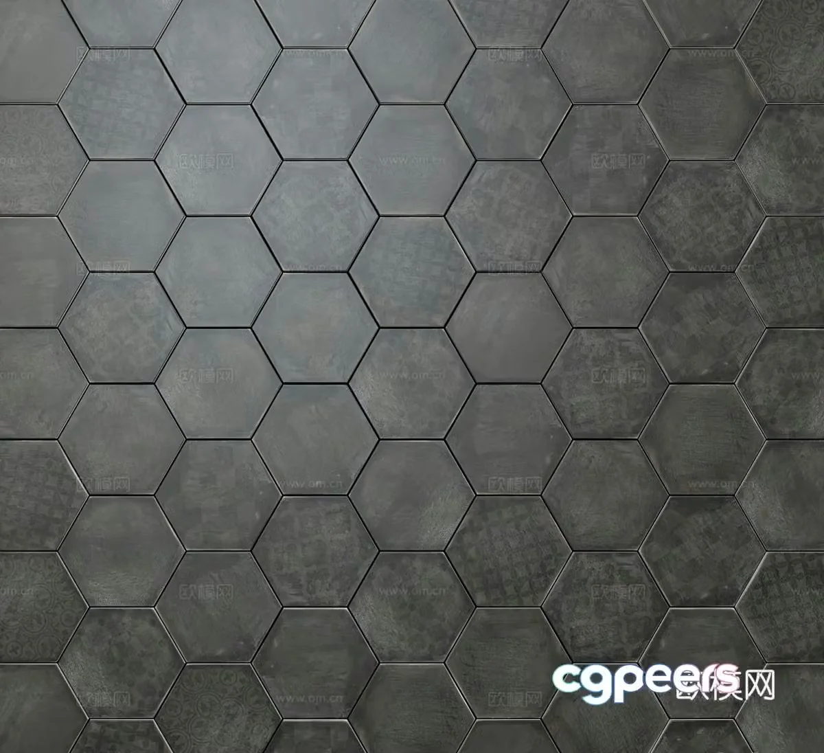 Wall tiles Floor tiles Hexagonal tiles Outdoor tiles B&B floor tiles Courtyard tiles Paving tiles Broad 3D model