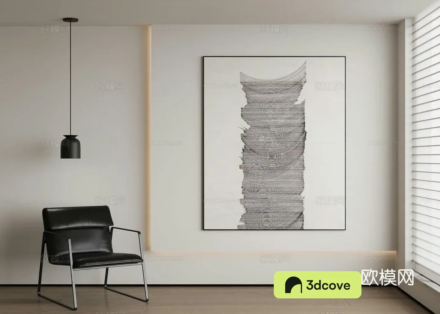 Modern abstract painting decorative painting