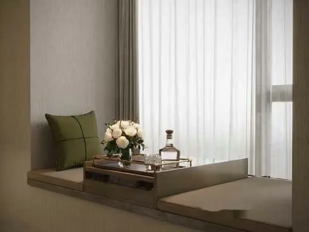 Modern Beige Window Seat 3D Model – 15852 – CORONA Render