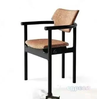 Wooden Armchair 3D Model – 20026 – CORONA Render