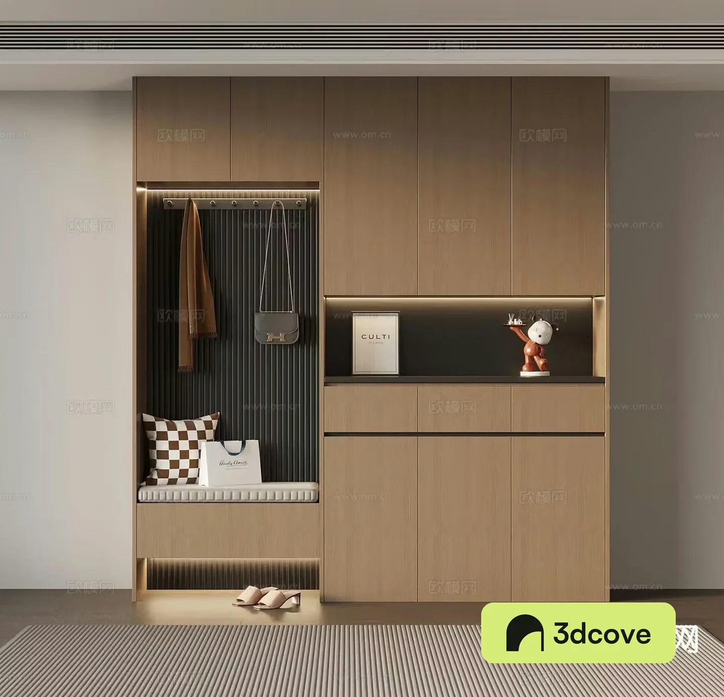 Italian style shoe cabinet home shoe cabinet entrance shoe cabinet