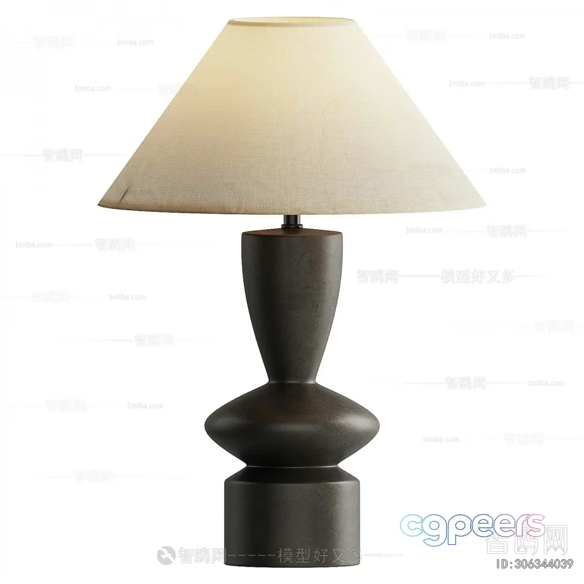 Modern Table Lamp 3D Model – 13321 – VRAY Render
