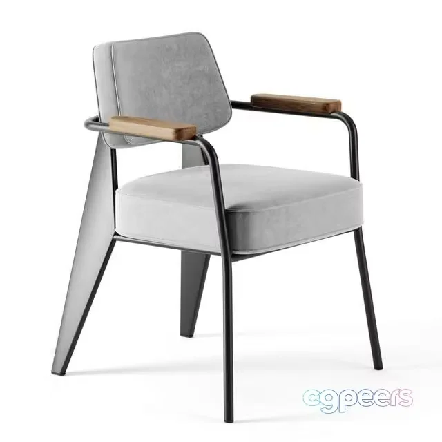 3ds Max Free – Fauteuil Direction chair by Vitra